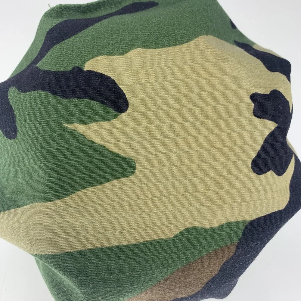US Marine Corps USMC Small Utility Cap Woodland Camo 8 Point Hat Made In USA